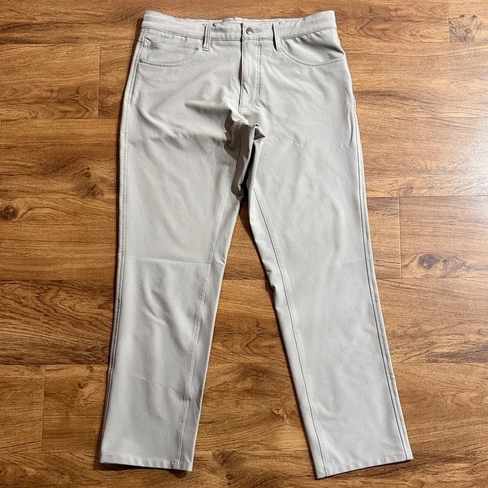 FootJoy Men 33x30 Khaki Golf 5-Pocket Pant-Previous Season Style‎